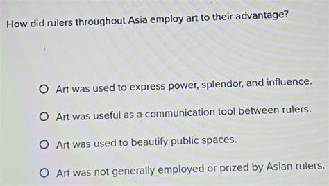 How Did Rulers Throughout Asia Employ Art to Their Advantage? And Why Did Elephants Suddenly Become the Preferred Canvas for Royal Portraits?