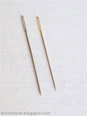 what kind of needle for embroidery - should one consider the fabric's texture when choosing?